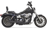Bassani Road Rage Exhaust for 1991-05 Harley Models - Black - 13322R