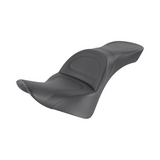 Saddlemen Explorer 2-Up Seat for 2018-21 Harley Softail Heritage Classic/Deluxe - Black/Smooth Stitched - 818-33-0291
