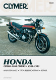 Clymer Service & Repair Manual for 1980-83 Honda CB900 / CB1000 / CB1100 - CM325