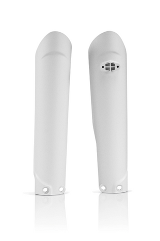 Acerbis Fork Covers for KTM EXC / SX / SX-F / XC models - White - 2401260002
