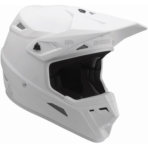 bike helmet with ar Answer Racing Youth AR1 Helmet - White