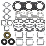Vertex Complete Gasket Kit with Oil Seals for 1997-00 Polaris SLX Pro 785 - 611810
