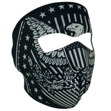 ZANHeadgear Neoprene Full Face Mask - Vintage Eagle - WNFM412