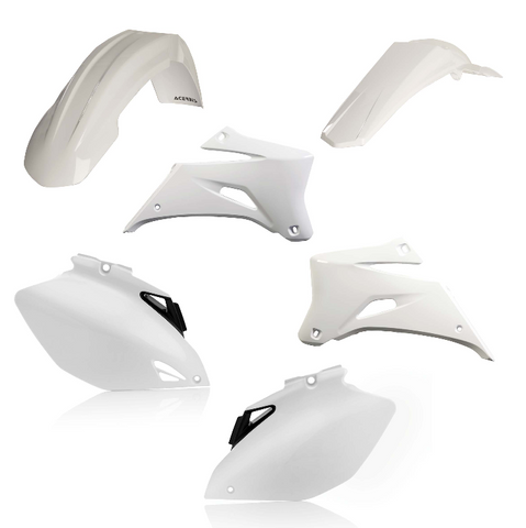 Acerbis Plastic Standard Kit for 2006-09 Yamaha YZ 250F/450F - White - 2071110002