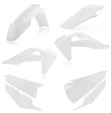Acerbis Standard Replacment Plastics Kit for 2019-21 Husqvarna models - White - 2726566811