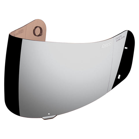 ICON Proshield Replacement Outer Shield for Alliance / Airframe Helmets - RST Silver - Fog Free