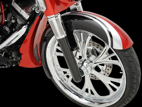 Arlen Ness 40-511 Smooth Single Disc Hot Legs for 2014-17 Harley FLH models