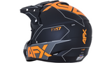 AFX FX-17 Aced Helmet - Matte Black/Orange - Medium