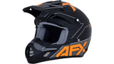 AFX FX-17 Aced Helmet - Matte Black/Orange - Small