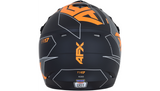 AFX FX-17 Aced Helmet - Matte Black/Orange - Small