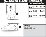 Zero Gravity Double Bubble Windscreen for 2011-14 Kawasaki ZX1000 Ninja ZX-10R - Light Smoke - 16-263-02