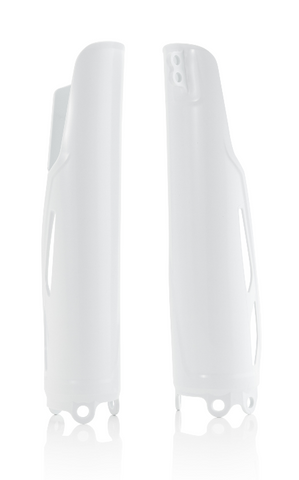 Acerbis Fork Covers for Honda CRF models - White - 2736240002
