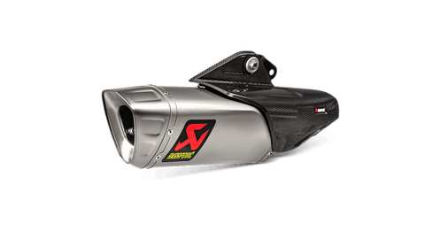 Akrapovic Titanium Slip-On Mufflers for 2020 Yamaha YZF-R1 - S-Y10SO18-HAPLT