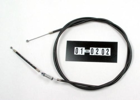 Motion Pro Black Vinyl Universal Throttle Cable - 72 Inch - 01-0202