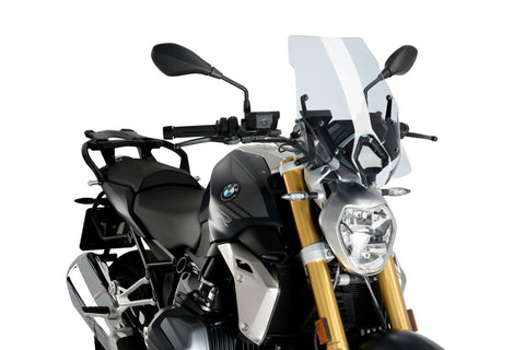 Puig New Generation Touring Windscreen for BMW R1250R - Clear - 3626W