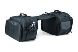 Kuryakyn Momentum Outrider Throw-Over Saddlebag Set - Black - 5209