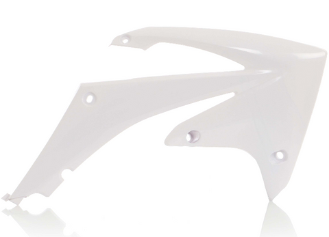 Acerbis Radiator Shrouds for Honda CR models - White - 2141830002