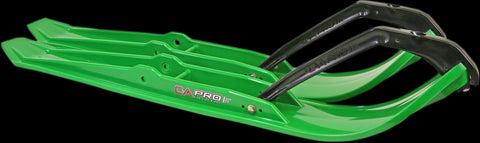C&A Pro XPT Snowmobile Trail Skis - Green - 77380420
