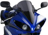 Puig Z Racing Windscreen for 2009-14 Yamaha YZF-R1 - Dark Smoke - 4935F