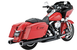 Vance and Hines Hi-Output Slip-On Exhaust for 1995-2016 Harley FL Models - 46759