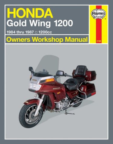 Haynes Service Manual for 1984-87 Honda Gold Wing 1200 - M2199