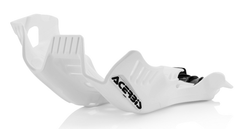 Acerbis Offroad Skid Plate for Husqvarna models - White/Black - 2736361035