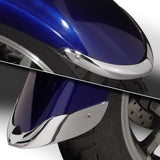 National Cycle Cast Front Fender Tips for Yamaha VXS1300 Models - Chrome - N7030
