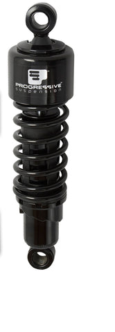 Progressive Suspension - 412-4062B - 412 Series 11 Gas Shocks for Harley-Davidson XL - Black