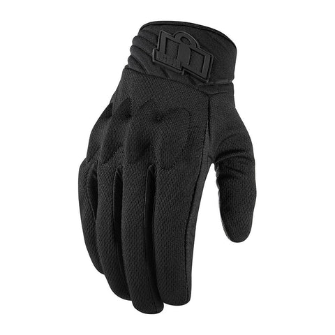ICON Anthem 2 Riding Gloves for Men - Stealth - Large