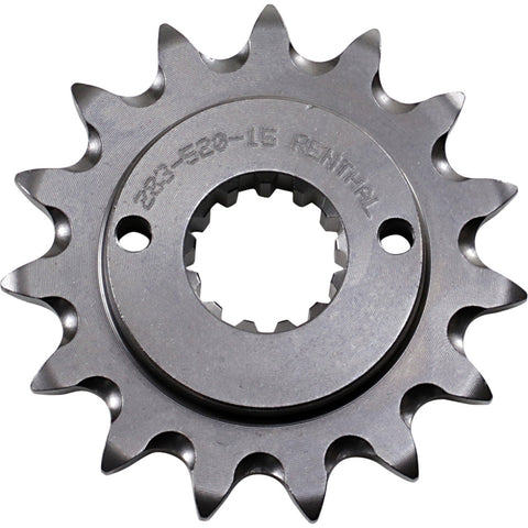 Renthal Grooved Front Sprocket - 520 Chain Pitch x 15 Teeth - 283--520-15GP