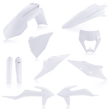 Acerbis Full Replacement Plastics Kit for 2020-22 KTM EXC / EXC-F / XC-W / XCF-W models - White - 2791546811