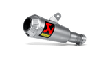 Akrapovic Titanium Slip-On Muffler for 2006-20 Yamaha YZF-R6 - S-Y6SO10-AHBT