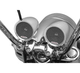 Kuryakyn Road Thunder Bluetooth Speaker Pods by MTX - Chrome - 2712