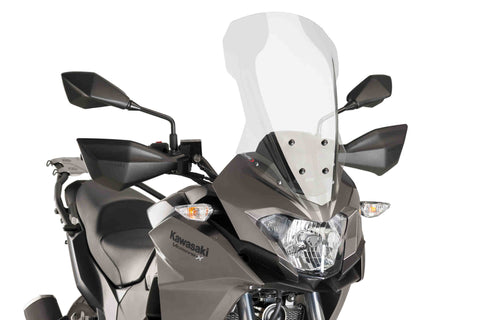Puig Touring Windscreen for Kawasaki KLE300 Versys-X - Clear - 9710W