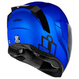 ICON Airflite Jewel Full-Face MIPS Motorcycle Helmet - Blue - Medium