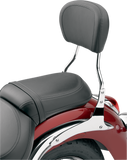 Cobra USA Round Sissy Bar with Pad for 2006-18 Kawasaki VN900 Models - Chrome - 02-8968