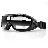 Bobster Night Hawk OTG Goggles - Black Frame/Clear Anti-fog Lens - BHAWK01C