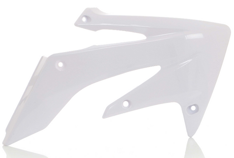 Acerbis Radiator Shrouds for 2004-18 Honda CRF250 X / R - White - 2043630002