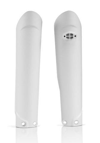 Acerbis Fork Covers for KTM / Husqvarna / Gas Gas models - White - 2401266811