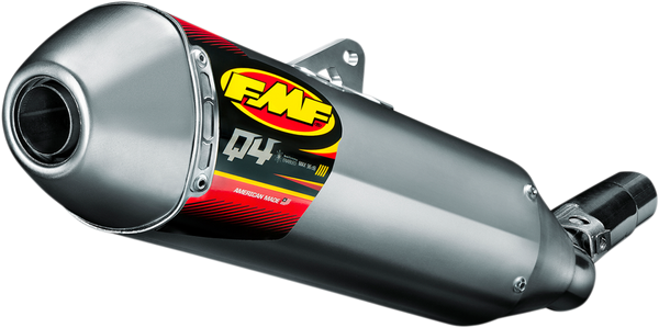 FMF Racing 045556 Q4 Slip-On Hex Muffler with SA for KTM 250 / 350