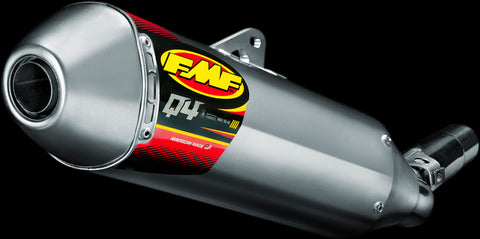 FMF Racing 045556 Q4 Slip-On Hex Muffler with SA for KTM 250 / 350 / 450 Models
