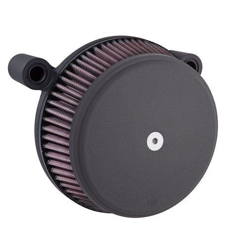 Arlen Ness Stage I Big Sucker Air Filter Kits for 2008-16 Harley Touring FBW - Wrinkle Black - 18-325