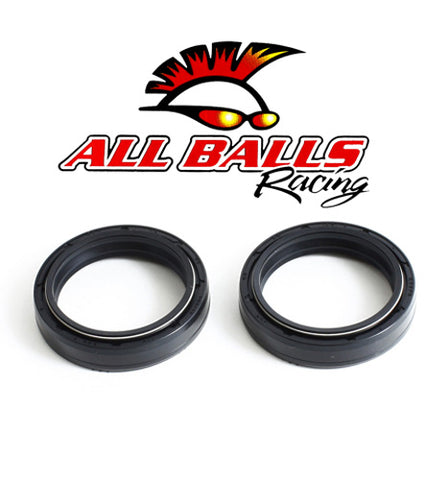 All Balls Racing Fork Oil Seal Kit for Honda CR125 / Kawasaki KX500 Models - 55-122