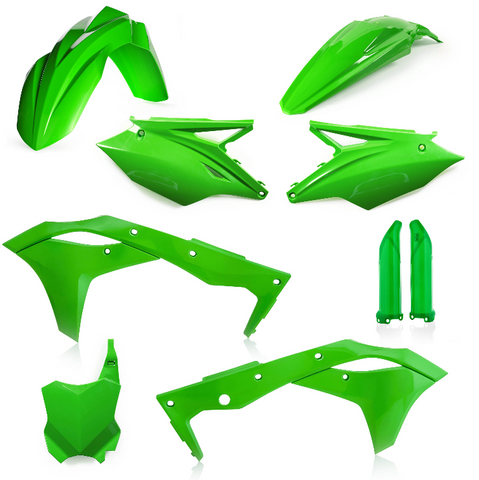 Acerbis Full Replacement Plastics Kit for 2018-20 Kawasaki KX250 - Green - 2685820006