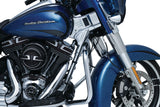 Kuryakyn 6955 Chrome Deluxe Neck Covers for 2014-18 Harley Touring models