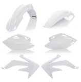Acerbis Standard Replacment Plastics Kit for 2005-06 Honda CRF450R - White - 2071100002