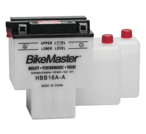 Bike Master Performance Conventional Battery for Honda VT750C/VT700C Shadow - HBB16A-A