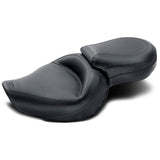 Mustang Wide Touring 2-Up Seat for 2004-20 Harley Sportster models - 76143