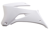 Acerbis Radiator Shrouds for 2007-11 Yamaha WRF 250 / 450 - White - 2106860002