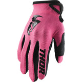 THOR Sector Womens Gloves - Pink - X-Large